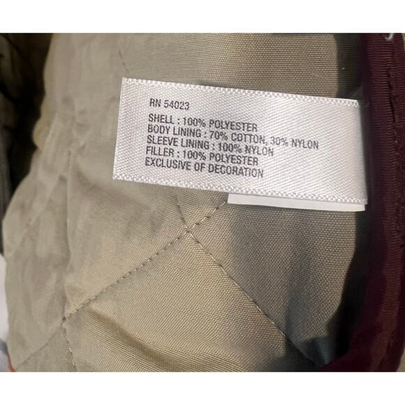 Boys Gap Preppy Quilted Field Jacket Green Corduroy Details XXL 14/16 - Picture 8 of 8